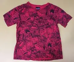 ドラゴンボールZ 総柄Tシャツ L レッド 人造人間セル編 孫悟空 孫悟飯 セル