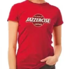JAZZERCISE 40周年記念 Tシャツ 赤