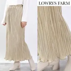 ローリーズファーム プリーツ メロー タイト スカート