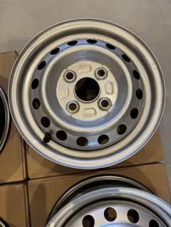 【新品/新車外し】ハイゼットトラック純正タイヤ・ホイールセット　12インチ 新車外し ダイハツ ハイゼットトラック 12インチホイール 4本セット