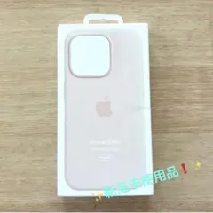 ✨新品✨Apple純正 iPhone 15 Pro シリコンケース・ライトピンク