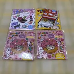 平成レトロ　ピースフルシール4組セット