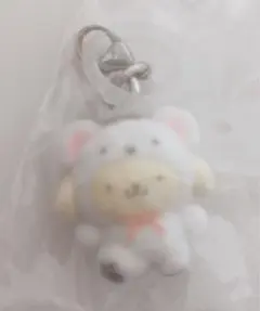 ポムポムプリン　めじるしアクセサリー サンリオキャラクターズ 　ふわふわスノー