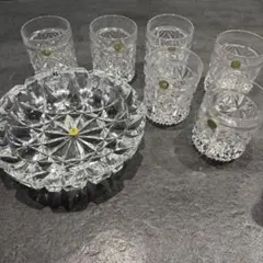 HOYA ホヤクリスタル　グラス　皿