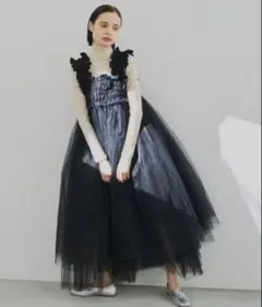 POPPY ポピー フラワーチュールバルーンチュニック ホワイト - メルカリ