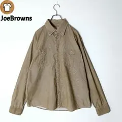 JoeBrowns コーデュロイ シャツ 2XL 3L イギリスブランドB230
