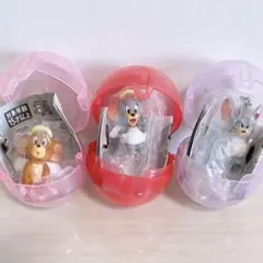 【未開封】TOM&JELLY つまんでつなげてますこっと2 ガチャ 3個