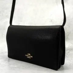 COACH コーチ ショルダーバッグ ウォレット 2way クロスボディ レザー