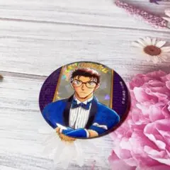 コナン展　京須　缶バッジ　サンデー　漫画　アクスタ　アクリルキーホルダー