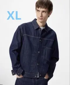 UNIQLO デニムトラッカージャケット XXL 新品未開封品① UNIQLO - UNIQLO デニムトラッカージャケット XXL 新品未開封品①の