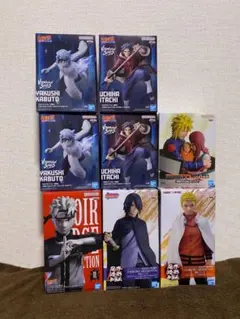 最新多数NARUTO フィギュア 8体セット ナルトカカシサスケイタチミナト