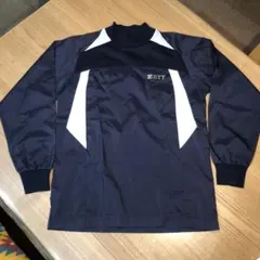 ZETT ネイビー 長袖 ハイネックウェア