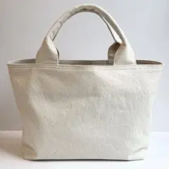 ハンドメイド　日本製11号帆布のトートバッグ