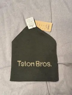 Teton Bros. グリーン ニット帽 TB KABO ウール