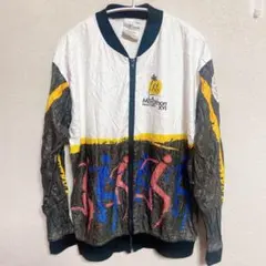 希少✨️ジャンパー ジャケット ウィンドブレーカー ジッパー【M】マラソンテーマ