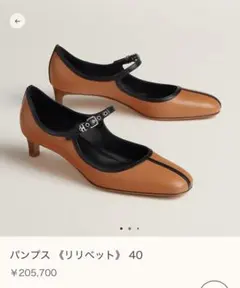 エルメス　パンプス　リリベット　37.5のサムネイル