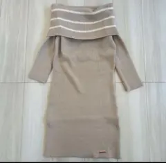 Rady オフショル ニット ミニワンピース　ギャル　ミニスカート　Mサイズ