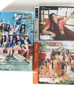 TWICE〜ミナ　開封済CDセット