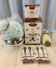 すみっコぐらし 一番くじ 【A/B/C/E賞】 チョコ とかげ カトラリー