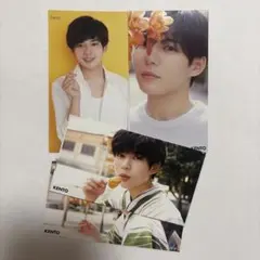 ジャニーズ　なにわ男子　長尾謙杜　厚紙