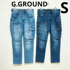 G.GROUND 作業ズボン Sサイズ 2本セット