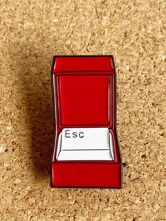 【ピンバッジ】ESC Key button