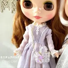 ドール　アウトフィット　ミニチュアバッグ　ブライス　桜4　ドール小物