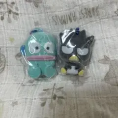 サンリオ はぴだんぶい ふわふわフロッキーマスコット　2種セット