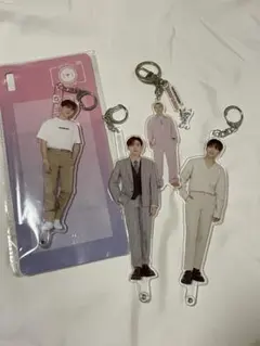 SEVENTEEN スングァン アクリルスティック キーリング 4本セット