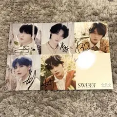 TXT SWEET 直筆サイン スビン ヨンジュン ボムギュ テヒョン ヒュニン