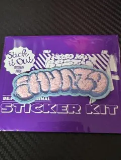 シュント SHUNTO モコモコ刺繍ステッカー　befirst