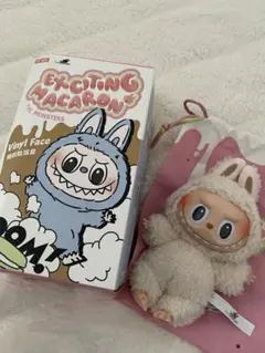 【正規品】ラブブ　LABUBU EXCITING MACARON Soymilk