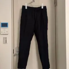 HUGO BOSS イージーパンツ ネイビー ワッフル地