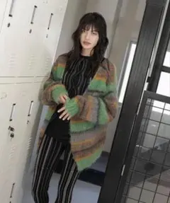 PERVERZE パーパーズ　モヘアカーディガン　ニットのサムネイル