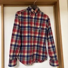 チェックシャツ ネルシャツ ウール サイコバニー