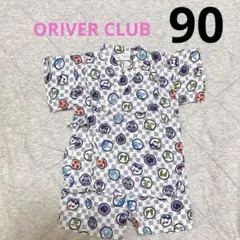 早めの準備‼️夏のイベント✨ORIVER CLUB 甚平 サイズ90 カラフル