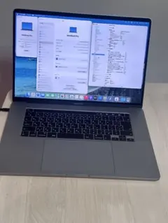 動作品MacBook Pro2019 16インチCore i9•32GB•2TB