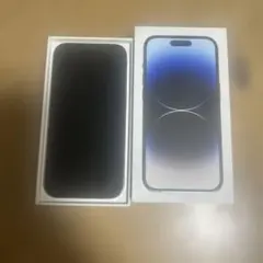iPhone14Pro128GB SIMフリー バッテリー77% シルバー箱付