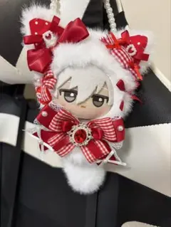 ぬい服 ちびぐるみ10cm 可愛いレースリボンお姫様猫 キャンディ猫着せ替え服