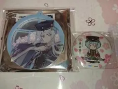 冬*治様 刀剣乱舞 本丸博 アクリルキーホルダー 缶バッジ 白山吉光