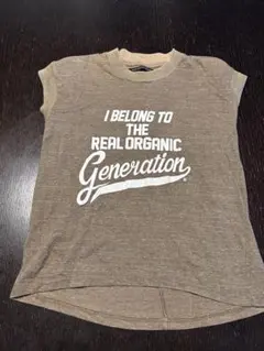RITA JEANS TOKYO ロゴTシャツ 半袖 ブラウンのサムネイル