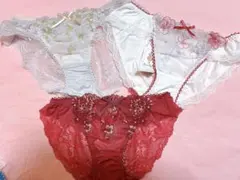 新品　リサマリ 刺繍レース　花柄刺繍のサムネイル