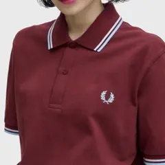 FRED PERRY / M12 ポロシャツ ワインレッド106 サイズ36 旧