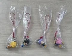 ☆レトロ☆未開封☆ ドラゴンボール 小物根付ストラップ ☆ ４点セット