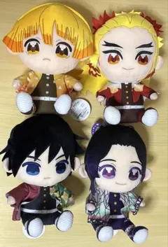 鬼滅の刃 ぬいぷりけおすわりBIG 3点まとめ売り