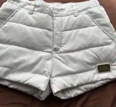 キスオンザグリーン レディースゴルフウェア M ダウン ショートパンツ 冬