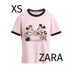ZARA x Disney ミッキー ミニー Tシャツ XSのサムネイル