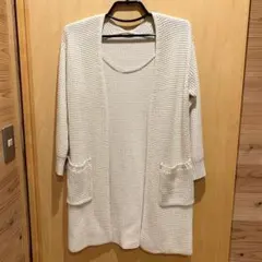 GU ロング　カーディガン　春　アウター