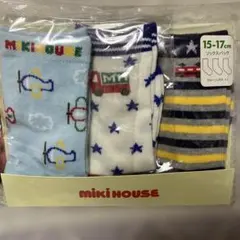 MIKI HOUSE キッズ靴下 ソックスパック 3足セット 15-17cm