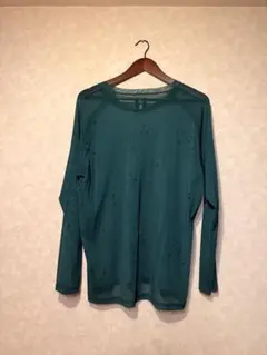Needles ニードルス ポリメッシュ ロンT ロングスリーブ カットソー L